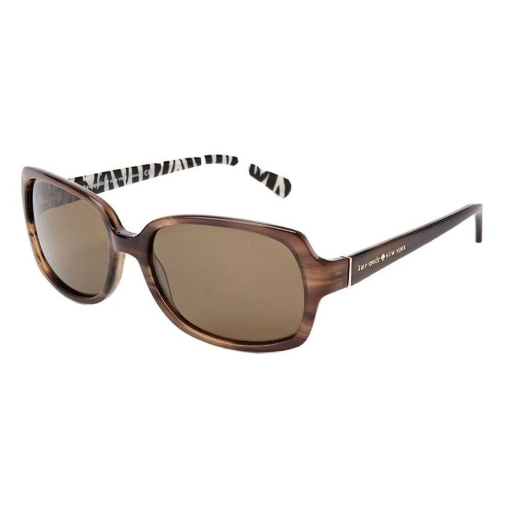 Kate Spade Sunglasses JOSEPHINA Toffee / Zebra Polarized w/case FRAMES ONLY